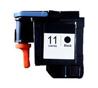 Cabezal de impresión de látex 11 C4810A C4811A C4812A C4813A Accesorios for impresora, compatible con HP 500 800 510 100 110 111 120 1000 1100 1200(Nero)