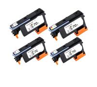 Cabezal de impresión For HP70, Cabezal de impresión C9404A C9405A C9406A C9407A for Impresora HPDesignet Z2100 Z3100 Z3200 Z5200Z5400, 70 Cabezales(1 Set (4 PCS))