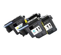 Cabezal de impresión remanufacturado Compatible para impresoras HP11 C4810A C4811A C4812A C4813A para impresoras Designjet 100 500 800(One Set 4 PCS)