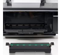 Cabezal de impresión térmica de metal de 203 dpi P1037974-010 compatible con impresora de códigos de barras de etiquetas ZT200 ZT210 ZT220 ZT230 para impresora de códigos de barras transparente de