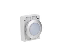 Cabezal de lámpara de señal 30 mm plano blanco M30C-FL-W 183287