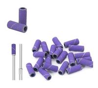Cabezal de lijado de uñas pequeñas para uso doméstico, anillos de lijado de 3 mm, tapas seguras y efectivas, eliminación de cutículas y forma de uñas, removedor de cutículas simple