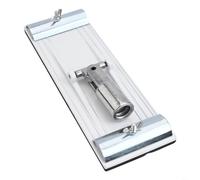 Cabezal de lijadora de poste de aleación de aluminio sin giro con ángulo ajustable para un lijado eficiente de paneles de yeso y un control óptimo (blanco)