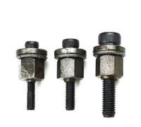Cabezal de mandril de acero de repuesto para herramientas de tuerca de remache de mano, soportes para tipos de tuercas de remache M3 M5 M6 M8 M10 utilizados en tareas de mantenimiento industrial (M5
