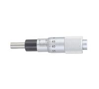 Cabezal de micrómetro de precisión con dedo plano, medidor de metal, 0 a 13 mm, precisión de 0,01 mm para procesamiento de laboratorio, herramienta de medición de cabeza de micrómetro de precisión