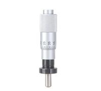 Cabezal de micrómetro de precisión con dedo plano, medidor de metal, 0 a 13 mm, precisión de 0,01 mm para procesamiento de laboratorio, herramienta de medición de cabeza de micrómetro de precisión