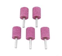 Cabezal de molienda, 5 piezas de cilindro de piedra montado abrasivo de vástago de 6 mm para herramienta rotativa, broca de pulido para herramientas eléctricas Dremel Die Grinder (6 x 25)