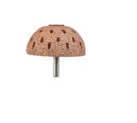 Cabezal de molienda de neumáticos, bola de pulido de aleación de 4255 mm con rosca de 9 mm y vástago redondo diseñado para operaciones eficientes de reparación y pulido de neumáticos (55 mm)