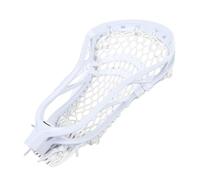 Cabezal de Palo de Lacrosse, Repuesto Duradero con Cuerdas de Nailon para un Mejor Rendimiento para los Jugadores (White)