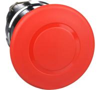 Cabezal de parada de emergencia Schneider ZB4BT84 - Bloqueo de gatillo Push-P...