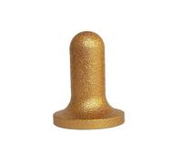 Cabezal de pulido redondo soldado al vacío con diamante, herramientas abrasivas for el pulido de arco interno de piedras, herramienta de grabado, rosca M10(D40 Fine)