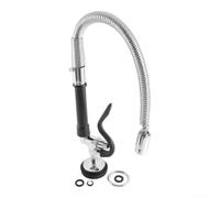Cabezal de pulverización de alta presión para lavavajillas de cobre y juego de manguera para un mejor flujo de agua y limpieza a fondo, diseño compacto para una fácil instalación en la cocina