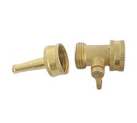 Cabezal de pulverización de tubo de metal, cuerpo de bronce sólido, soporte de cobre fuerte, protector de flujo resistente, elemento estable y estable, estructura pesada para tierra, espacio local