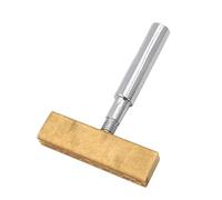 Cabezal de punta en forma de T para soldador, herramienta de prensa caliente para reparar cables blandos sin tira, punta de 5,3 x 3,5 cm