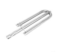 Cabezal de quemador de acero inoxidable 304 para instalaciones de cocina, opciones H U y redondas compatibles con marcos de parrilla comunes (en forma de U)