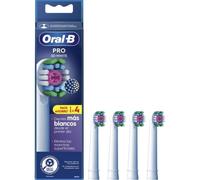 Cabezal de Recambio Braun para cepillo Braun Oral-B 3D White/ Pack 4 uds