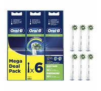 Recambio para Cepillo Oral-B CrossAction Pack 6 Unidades CleanMaximiser