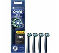 Oral-B Pro Cross Action Heads Black 4 Pcs