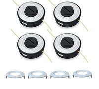 Cabezal de Recambio para Stihl Autocut C3-2 Carrete Compatible con FSA 57,FSE 52, 4 Piezas Accesorios para Recortadoras Carrete de Recambio para Cabezal de Recortadora de Césped 4009 710 2106
