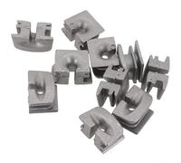 Cabezal de recortadora de metal con ojales para C 36-2 C 46-2 C 56-2 y 30-2, piezas de cepillo de repuesto resistente, guía de línea, accesorios de herramientas de jardín, construcción de acero