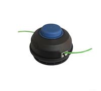 Cabezal de recortadora de repuesto 124-03 para recortadoras de cuerda inalámbricas de 24 V, paquete de 1, carrete preenrollado de doble línea, construcción ABS, instalación, mantenimiento de patio al