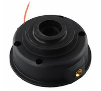 Cabezal de recortadora de repuesto para Troy- TB10CS TB25CB, conjunto de carrete de alimentación de metal con kit de perilla, juego de piezas de carrete de recortadora de cuerdas compatible para