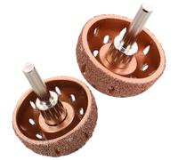 Cabezal de Rectificado de Alta Velocidad 2 Piezas | Forma Cóncava, Cúpula y Esfera, Uso en Metales y Madera, Talleres y Reparación de Neumáticos