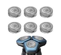 Cabezal de repuesto 6P SH71/52 compatible con las series 7000 y 5000, compatibilidad mejorada SH71/52 con cuchillas dobles para 7000 cabezales de repuesto.