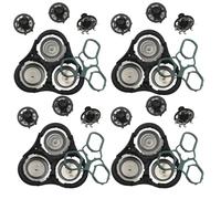 Cabezal De Repuesto For Afeitadora Philips RQ11, Compatible Con RQ1185, RQ1187, RQ1195, RQ1131, RQ1141, RQ1145, RQ1150X, RQ1151, RQ1155 Y RQ1160.(4pcs)
