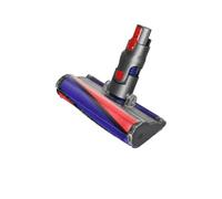 Cabezal De Repuesto For Aspiradora Dyson V7, V8, V10, V11, V15, SV10, SV12 Y SV14. Accesorio For Suelos De Madera. Rodillos Flexibles Grandes.