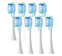 Cabezal De Repuesto For Cepillo De Dientes Eléctrico A3. Compatible Con Philips HX6064, HX6930 Y HX6730(8 green)