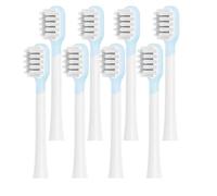 Cabezal De Repuesto For Cepillo De Dientes Eléctrico. Compatible Con Laifen LFTB01-P ABS, LFTB01-A Y LFTB01-S La Gama Completa De Cepillos De Dientes Eléctricos(8 WHITE)