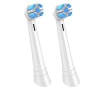 Cabezal De Repuesto For Cepillo De Dientes Eléctrico. Compatible Con Oral-B IO3, IO4, IO5 Y IO6 Los Cepillos De Dientes Eléctricos Sónicos(2 White)