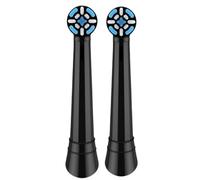 Cabezal De Repuesto For Cepillo De Dientes Eléctrico. Compatible Con Oral-B IO3, IO4, IO5 Y IO6 Los Cepillos De Dientes Eléctricos Sónicos(2 Black)