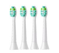 Cabezal De Repuesto For Cepillo De Dientes Eléctrico. Compatible Con Philips HX9172/HX9210/HX9312/HX9330/HX9050/HX9362/HX9363/HX9903/HX8874(White C-092 x4)
