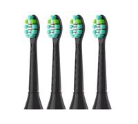 Cabezal De Repuesto For Cepillo De Dientes Eléctrico. Compatible Con Philips HX9172/HX9210/HX9312/HX9330/HX9050/HX9362/HX9363/HX9903/HX8874(Black C-092 x4)