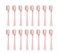 Cabezal de repuesto for cepillo de dientes eléctrico sónico Nandme NX7000 de cerdas suaves (8/16 unidades)(16PINK Clean Type)