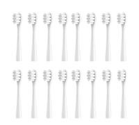 Cabezal de repuesto for cepillo de dientes eléctrico sónico Nandme NX7000 de cerdas suaves (8/16 unidades)(16WHITE Sensitive)