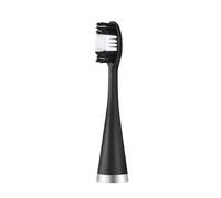 Cabezal de repuesto for cepillo de dientes eléctrico ultrasónico, compatible con raspador dental, limpieza dental y removedor de sarro.(1pc black)