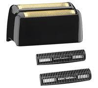 Cabezal de repuesto para afeitadora FX3 compatible con afeitadora BaByliss Pro FX3, lámina dorada hipoalergénica, color negro
