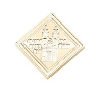 Cabezal de repuesto para ceras, sello en relieve para scrapbooking, de latón, con sello en relieve
