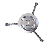 Cabezal de repuesto para recortadora de cuerda, cabezal de corte de cortacésped, cortador de repuesto de recortadora, herramienta de corte de césped ligera de acero al carbono para recortadoras de