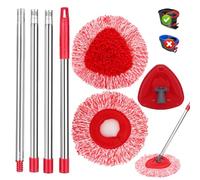 Cabezal de repuesto para Viledar Turbo Smart/EasyWring&Clean Spin 1 tanque, cabezal de repuesto universal de fibra de chenilla de repuesto, excelente absorción de agua, eliminación efectiva del polvo