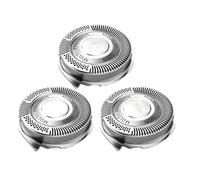 Cabezal De Repuesto SH50, Compatible Con Philips, Compatible Con Norelco, Afeitadoras Serie 5000 (S5xxx), AquaTouch (AT8xx, AT7xx), PowerTouch (PT8xx, PT7xx).(1set)