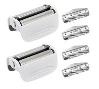 Cabezal de repuesto y conjunto de cortador compatible con afeitadoras Remington PF7400, PF7500 y PF7600, paquete de 2 (blanco)