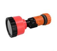 Cabezal de riego de jardín de plástico con múltiples tamices para riego de precisión, accesorio de riego de vivero y boquilla de flores y verduras, adaptador de boquilla de pulverización de manguera
