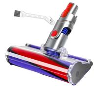 Cabezal de rodillo suave para Dyson V7 V8 V10 V11 V15 SV10 SV12 SV14 SV17 SV28, accesorios de cepillo de cabeza de motor esponjosos mejorados para suelos de parquet y azulejos, piezas de repuesto de