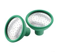 Cabezal de rosa flexible y de repuesto para regadera, perfecto para uso en interiores y exteriores (2 unidades)