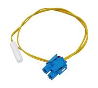 Cabezal de sensor térmico de plástico para frigorífico, 8 cm, repuesto | Carcasa de plástico, código de color amarillo, longitud de 8 cm, resistente al frío y a la humedad, larga vida útil