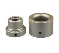 Cabezal de soldadura de tubería PPR de repuesto para herramientas de fusión en caliente de 20/25/32 mm diseñada para soldar PPR y HDPE para tubos (25 mm)